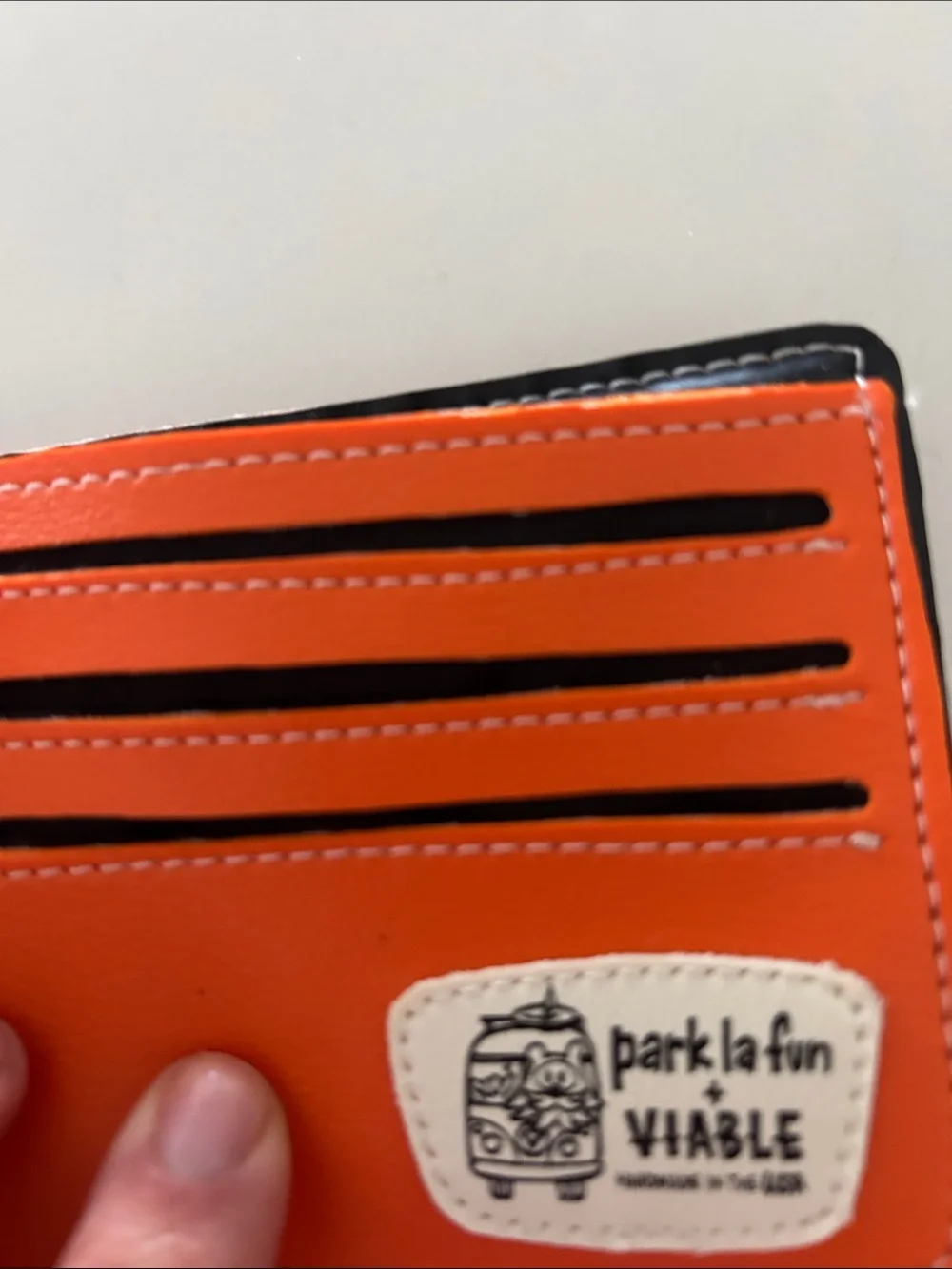 Unisex Orange Camper Bus Wallet - Paul Frank/ Park la fun